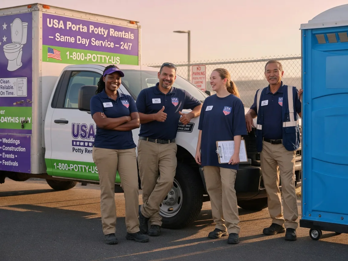 Porta Potty Rental company in Galena Park, TX